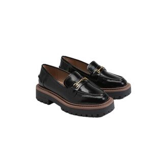 Sam Edelman Black Chunky Sole Boots